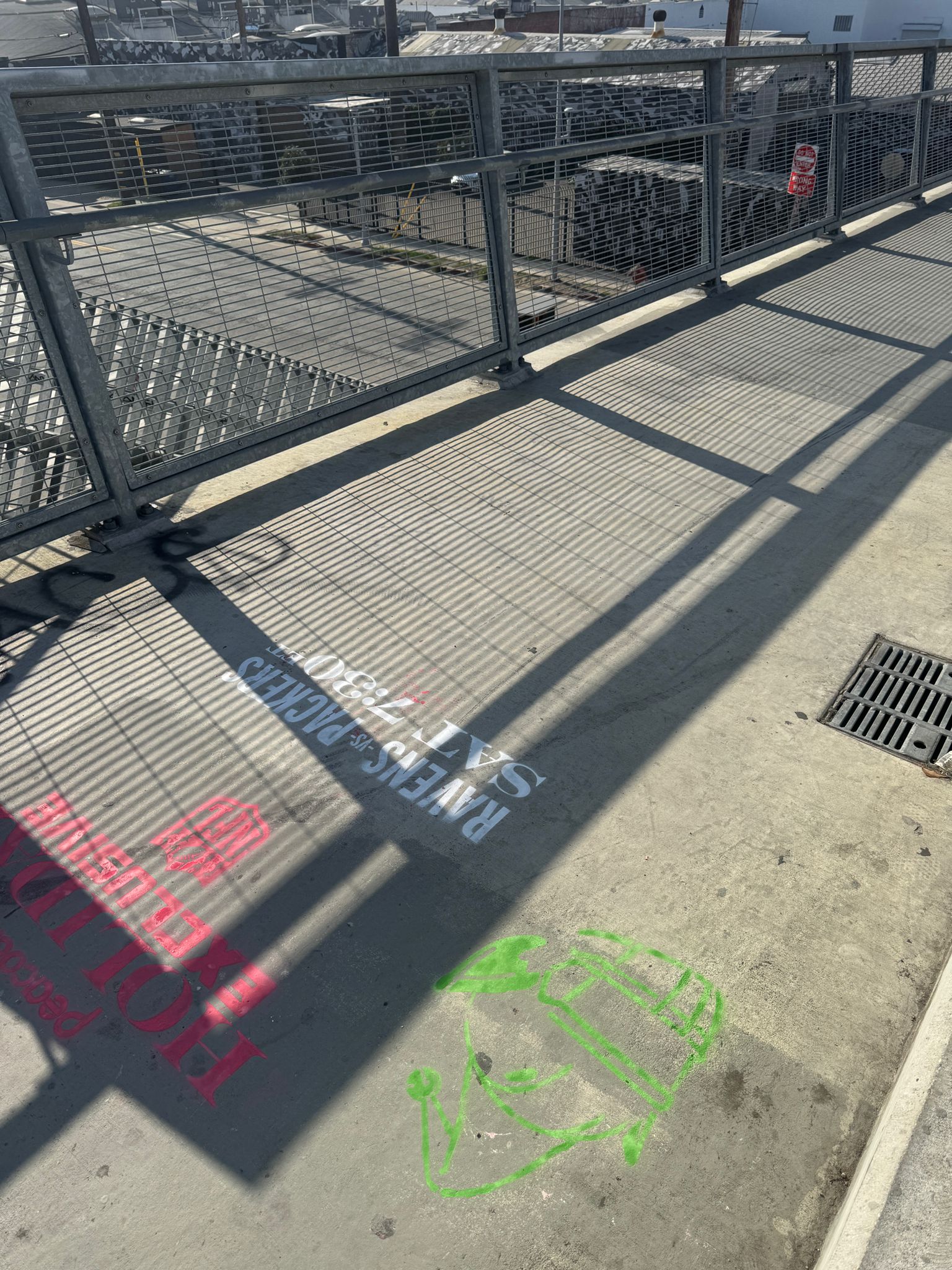 Stencil 9.8 Sixth St Bridge